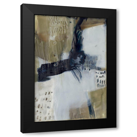 Gage II Black Modern Wood Framed Art Print with Double Matting by Jachimiec, Sue