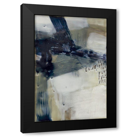Gage IV Black Modern Wood Framed Art Print with Double Matting by Jachimiec, Sue