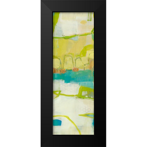 Abroad II Black Modern Wood Framed Art Print by Jachimiec, Sue