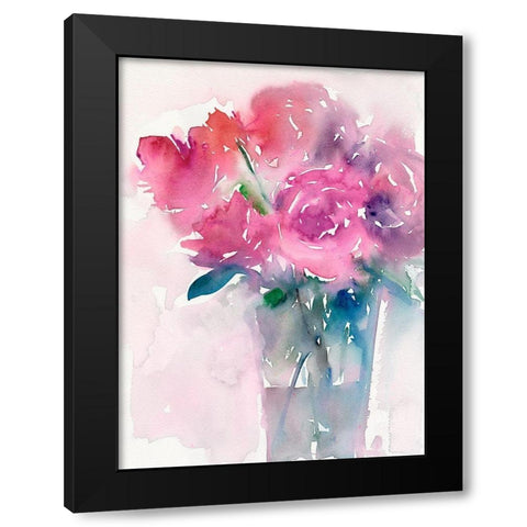 Half A Dozen Black Modern Wood Framed Art Print with Double Matting by Dixon, Samuel