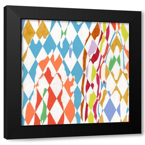 New Years Eve Black Modern Wood Framed Art Print with Double Matting by Galapon, Nikki
