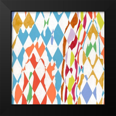 New Years Eve Black Modern Wood Framed Art Print by Galapon, Nikki