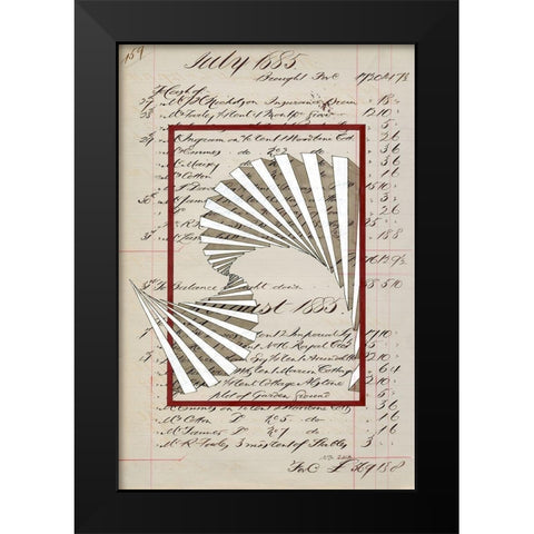 Journal Sketches XVIII Black Modern Wood Framed Art Print by Galapon, Nikki