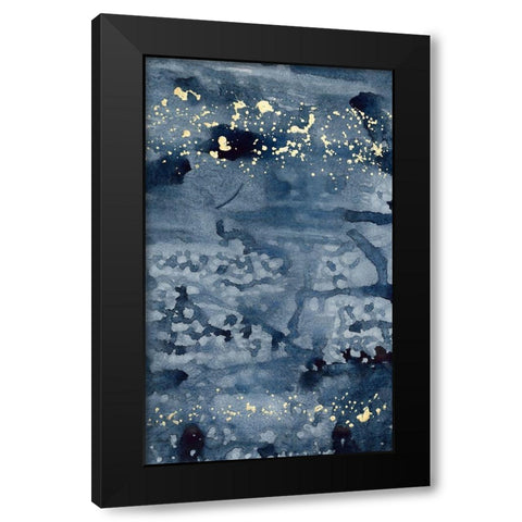 Spindrift I Black Modern Wood Framed Art Print by Binder, Vanessa