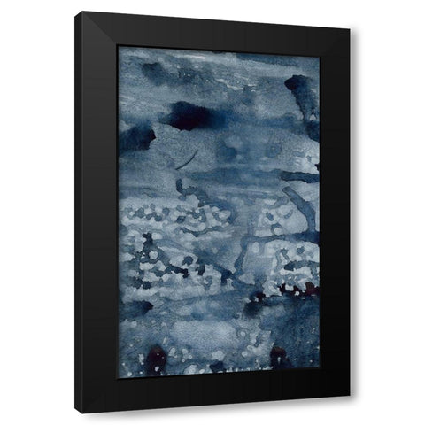 Spindrift I Black Modern Wood Framed Art Print by Binder, Vanessa