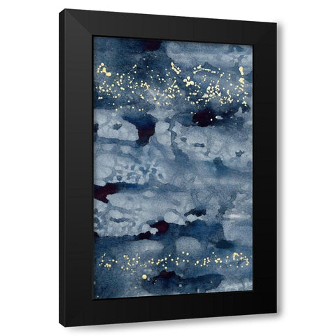 Spindrift II Black Modern Wood Framed Art Print by Binder, Vanessa