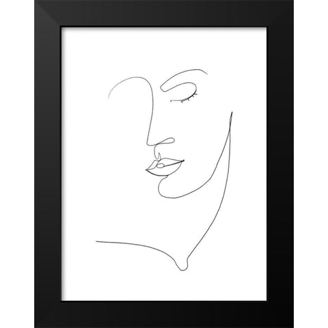 Memory of Her I Black Modern Wood Framed Art Print by Popp, Grace