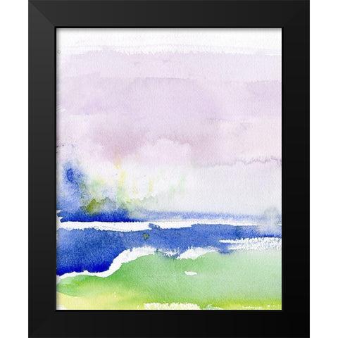 Into the Mystic I Black Modern Wood Framed Art Print by Ludwig, Alicia