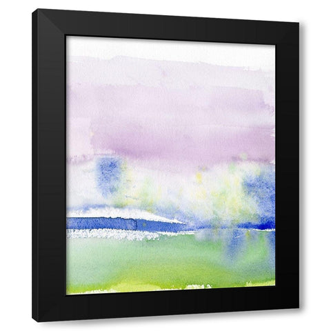 Into the Mystic II Black Modern Wood Framed Art Print by Ludwig, Alicia