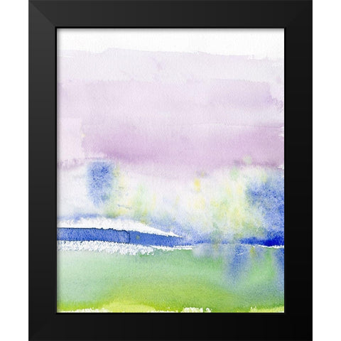 Into the Mystic II Black Modern Wood Framed Art Print by Ludwig, Alicia