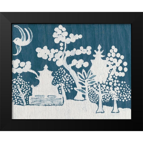 Tea Room II Black Modern Wood Framed Art Print by Ludwig, Alicia