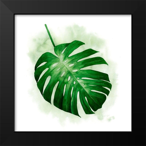 Palm Wash I Black Modern Wood Framed Art Print by Popp, Grace