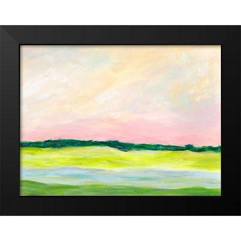 Acclivity I Black Modern Wood Framed Art Print by Moore, Regina