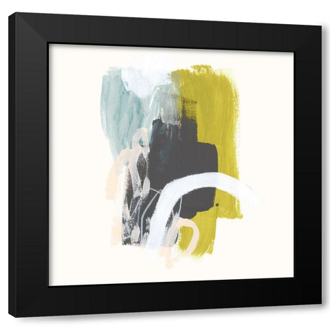 Mixed Metaphor II Black Modern Wood Framed Art Print with Double Matting by Vess, June Erica