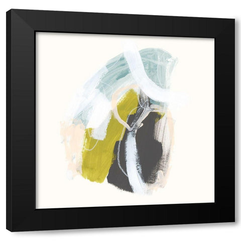 Mixed Metaphor VI Black Modern Wood Framed Art Print with Double Matting by Vess, June Erica