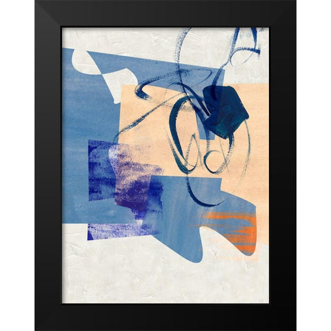 Night Fragment IV Black Modern Wood Framed Art Print by Wang, Melissa