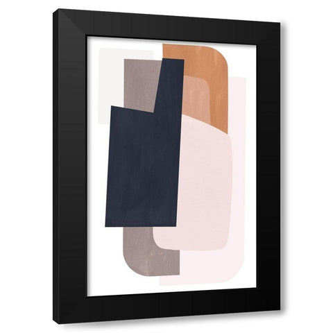 Embedded II Black Modern Wood Framed Art Print with Double Matting by Scarvey, Emma