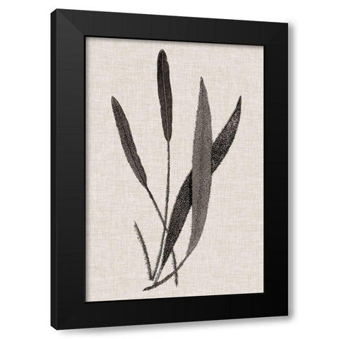 Custom Fern Family VI (LG) Black Modern Wood Framed Art Print by Lowe