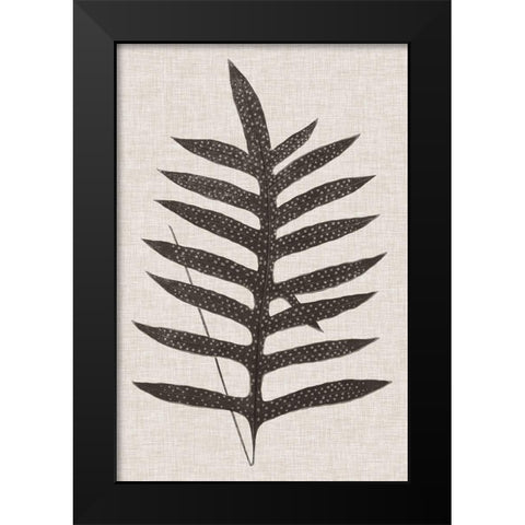 Custom Fern Family VIII (LG) Black Modern Wood Framed Art Print by Lowe