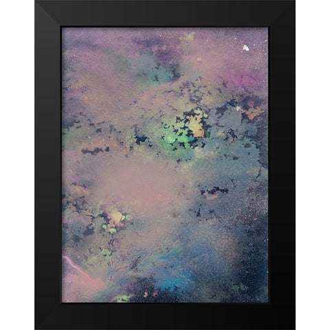 Cosmic Unicorn I Black Modern Wood Framed Art Print by Ilosky, Pam