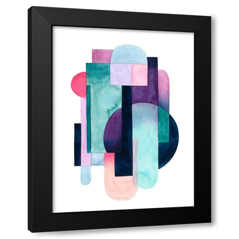 Urban Deco I Black Modern Wood Framed Art Print by Popp, Grace