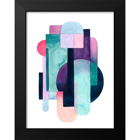 Urban Deco I Black Modern Wood Framed Art Print by Popp, Grace