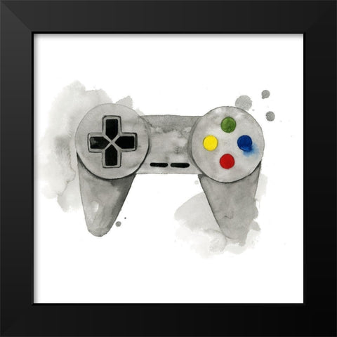 Gamer III Black Modern Wood Framed Art Print by Popp, Grace