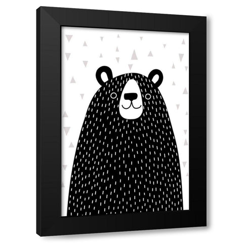 Custom Mix and Match Animal III Black Modern Wood Framed Art Print by Borges, Victoria