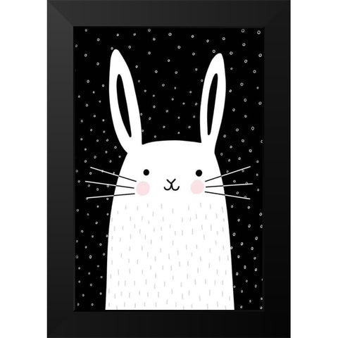 Custom Mix and Match Animal V Black Modern Wood Framed Art Print by Borges, Victoria