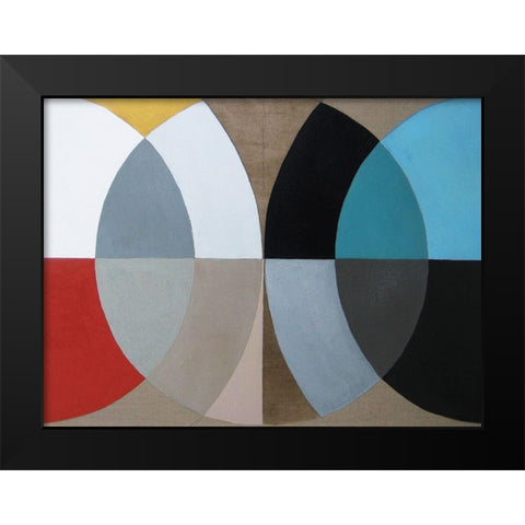 Clear Intentions I Black Modern Wood Framed Art Print by Bellissimo Art