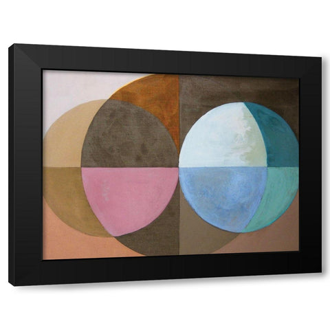 Clear Intentions IV Black Modern Wood Framed Art Print by Bellissimo Art
