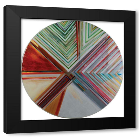 Rossano I Black Modern Wood Framed Art Print by Bellissimo Art