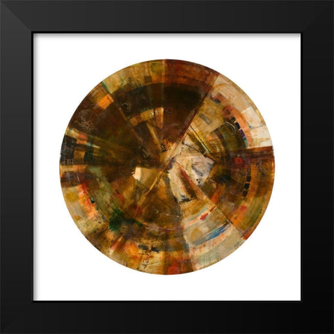 Galileos Assistant IV Black Modern Wood Framed Art Print by Bellissimo Art