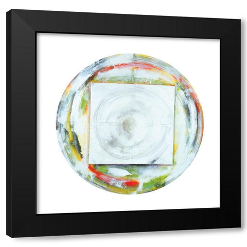 Galileos Assistant X Black Modern Wood Framed Art Print with Double Matting by Bellissimo Art