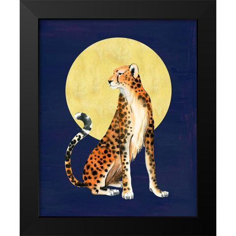 Queen of the Jungle I Black Modern Wood Framed Art Print by Popp, Grace