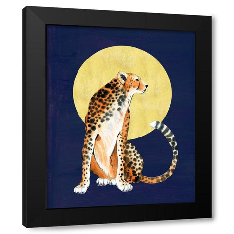 Queen of the Jungle II Black Modern Wood Framed Art Print by Popp, Grace