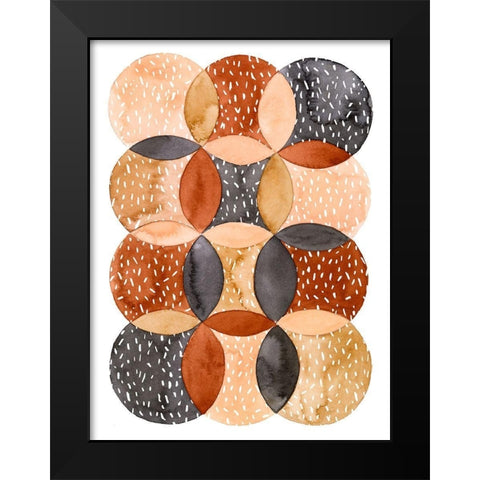 Mud Slide I Black Modern Wood Framed Art Print by Popp, Grace