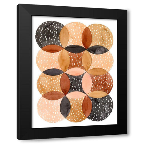 Mud Slide II Black Modern Wood Framed Art Print by Popp, Grace