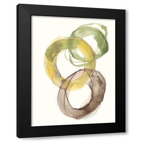 Earth in Spring II Black Modern Wood Framed Art Print by Goldberger, Jennifer