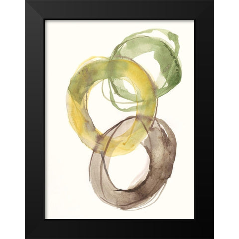 Earth in Spring II Black Modern Wood Framed Art Print by Goldberger, Jennifer
