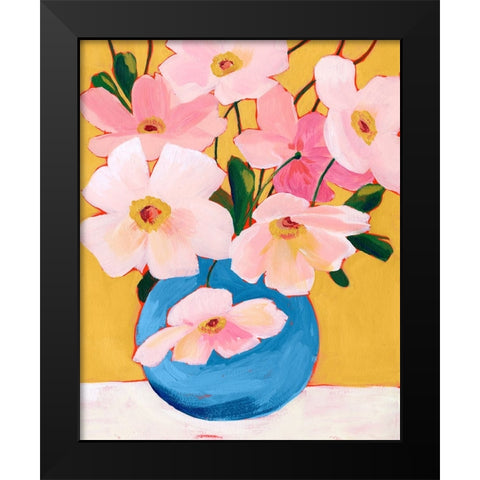 Sunday Flora I Black Modern Wood Framed Art Print by Popp, Grace