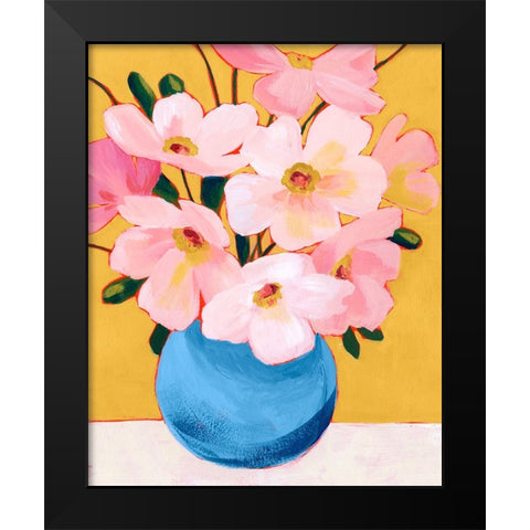 Sunday Flora II Black Modern Wood Framed Art Print by Popp, Grace