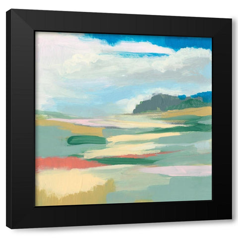 Sweeping Sky I Black Modern Wood Framed Art Print by Goldberger, Jennifer