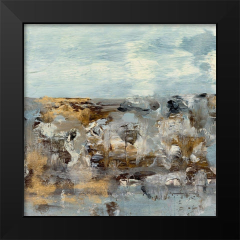 Discovery III Black Modern Wood Framed Art Print by Bramma, Lila