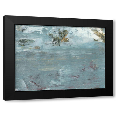 Peace and Calm II Black Modern Wood Framed Art Print by Bramma, Lila
