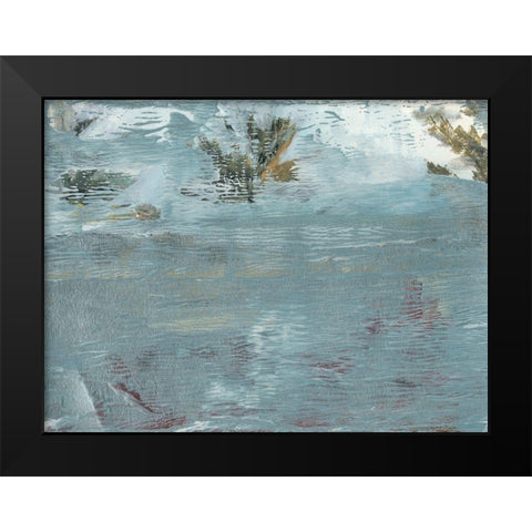 Peace and Calm II Black Modern Wood Framed Art Print by Bramma, Lila