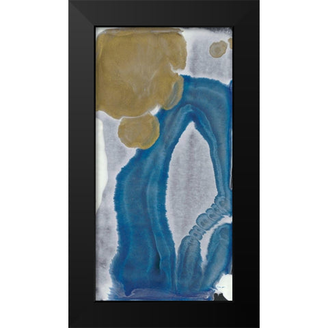 Invulnerable II Black Modern Wood Framed Art Print by Bramma, Lila