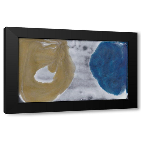 Invulnerable III Black Modern Wood Framed Art Print by Bramma, Lila