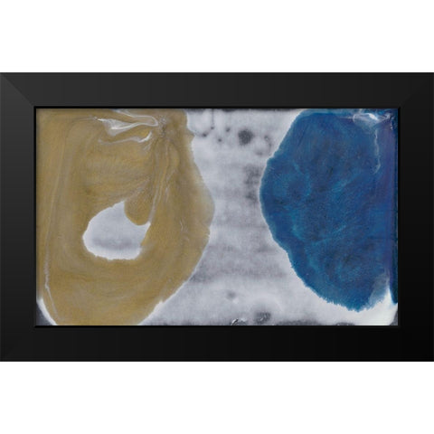 Invulnerable III Black Modern Wood Framed Art Print by Bramma, Lila