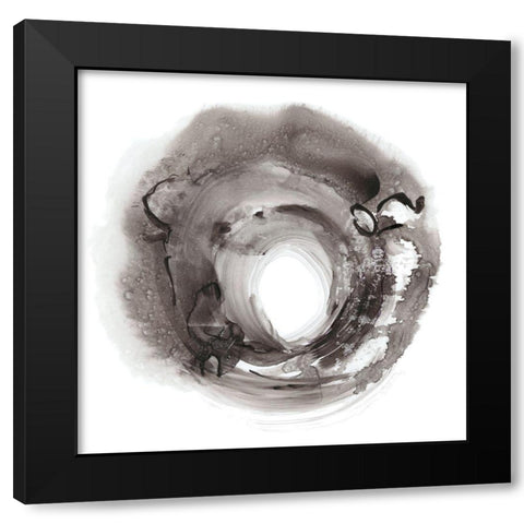 Transformation II Black Modern Wood Framed Art Print with Double Matting by Bramma, Lila